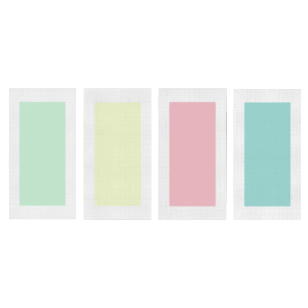 20 PcsProfessional двухсторонние холодные восковые полоски двухсторонняя эпиляция воск