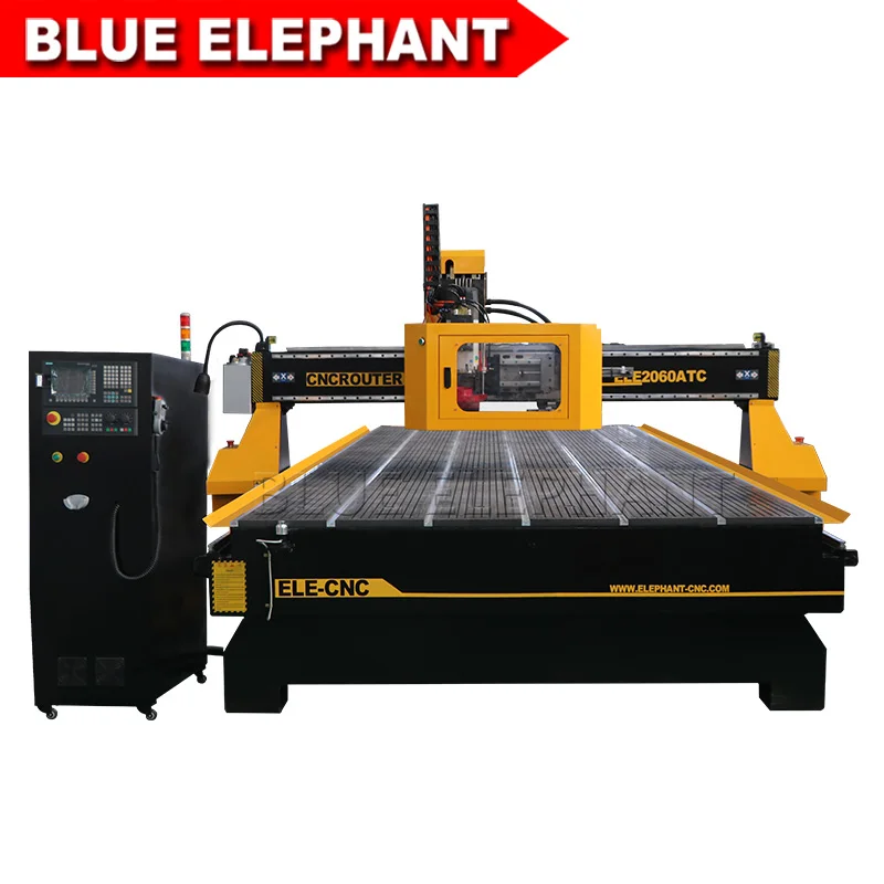 ATC auto tool changer cnc router carousel type 9kw Italian spindle 2000*6000 mm big vacuum table 2060 | Инструменты