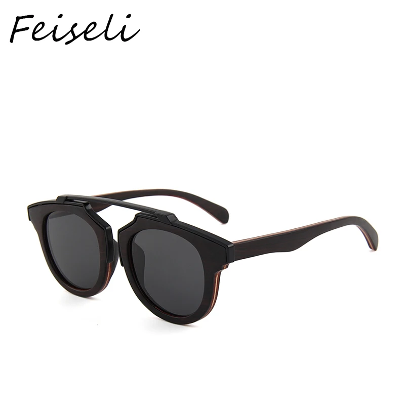Мужские и женские солнцезащитные очки Feiseli Винтажные Солнцезащитные из