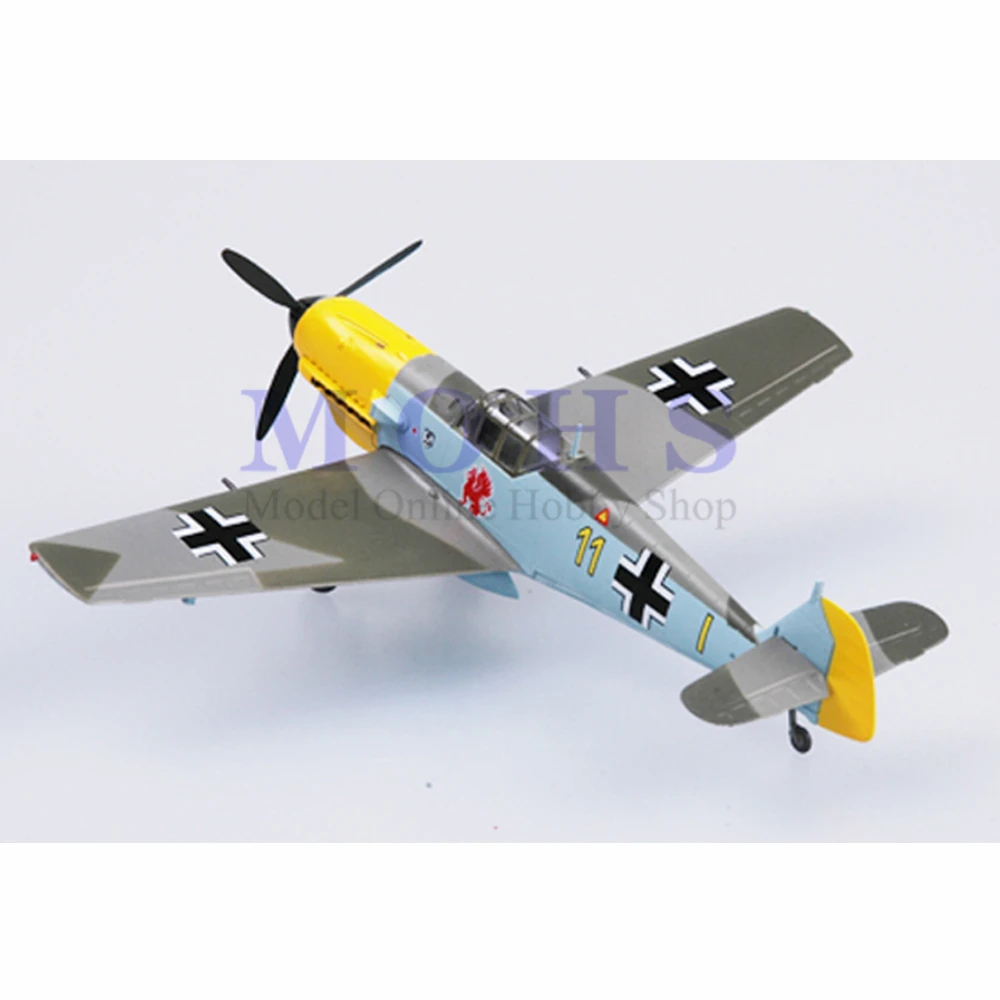 Легкая модель 37283 1/72 собранная масштаба BF109 Готовая самолета масштаб Warbird