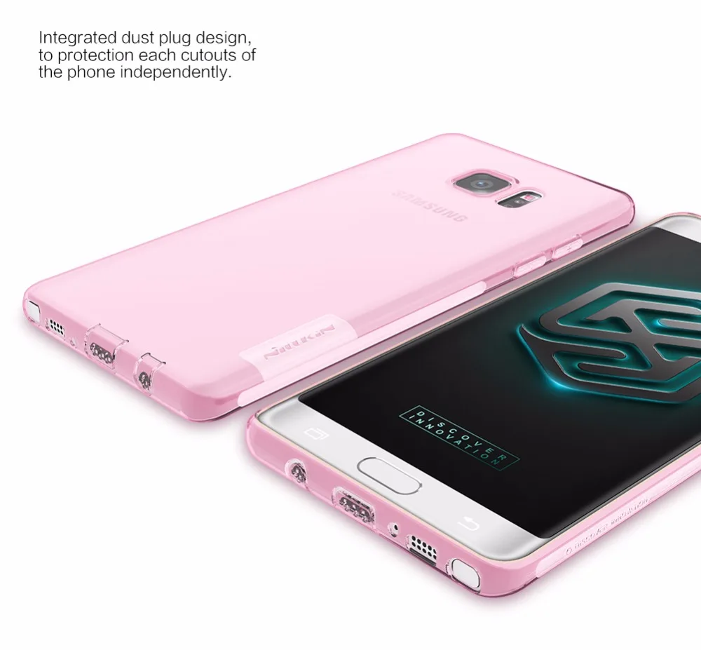 NILLKIN TPU для samsung galaxy Note fe защитный чехол мягкий компактный силиконовый чехол для samsung galaxy Note fe(Fan Edition