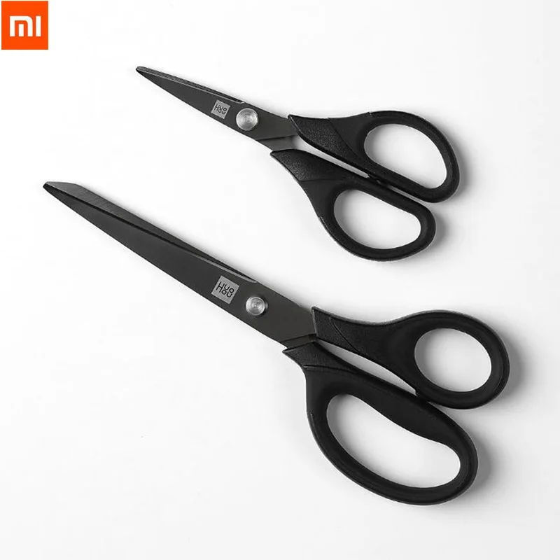 2pcs in one package 2 шт. Xiaomi Huohou титановые ножницы черные острые наборы швейных ниток антикоррозийные Ножницы для обрезки листьев Триммер Инструменты E20 - Цвет: 2pcs in one package