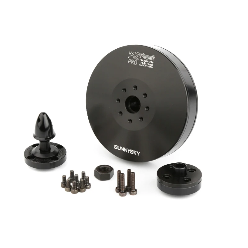 Sunnysky M8 Pro 100KV 135KV 170KV 200KV бесщеточный двигатель, промышленный беспилотный двигатель для RC Drone