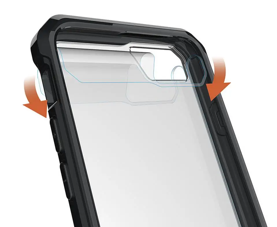 for iPhone X Transparent Cases Hard Acrylic Cover 7 8 Plus 6S 6 Screen Protect Case XR XS Max Shockproof Phone Bag | Мобильные