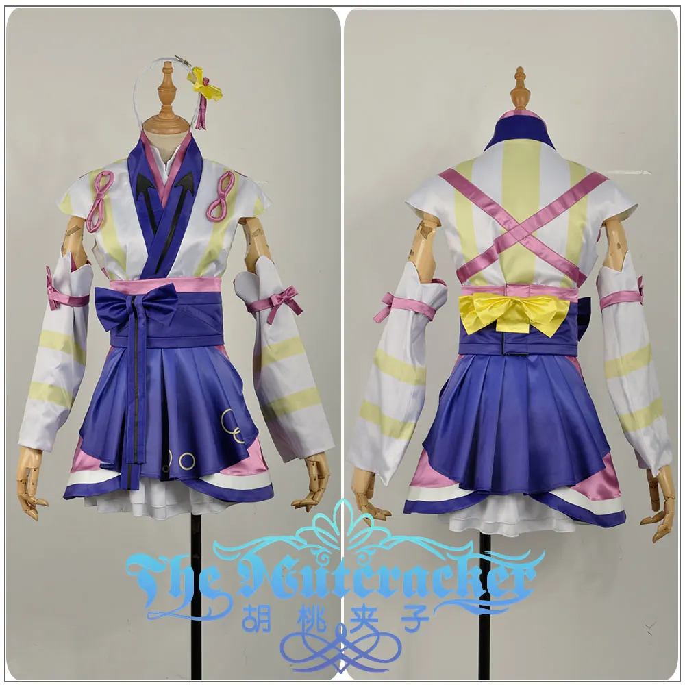W1110 1 Kunikida Hanamaru костюм для сцены косплея LoveLive! SunShine! Aqours Mijyuku DREAMER девушка Униформа с