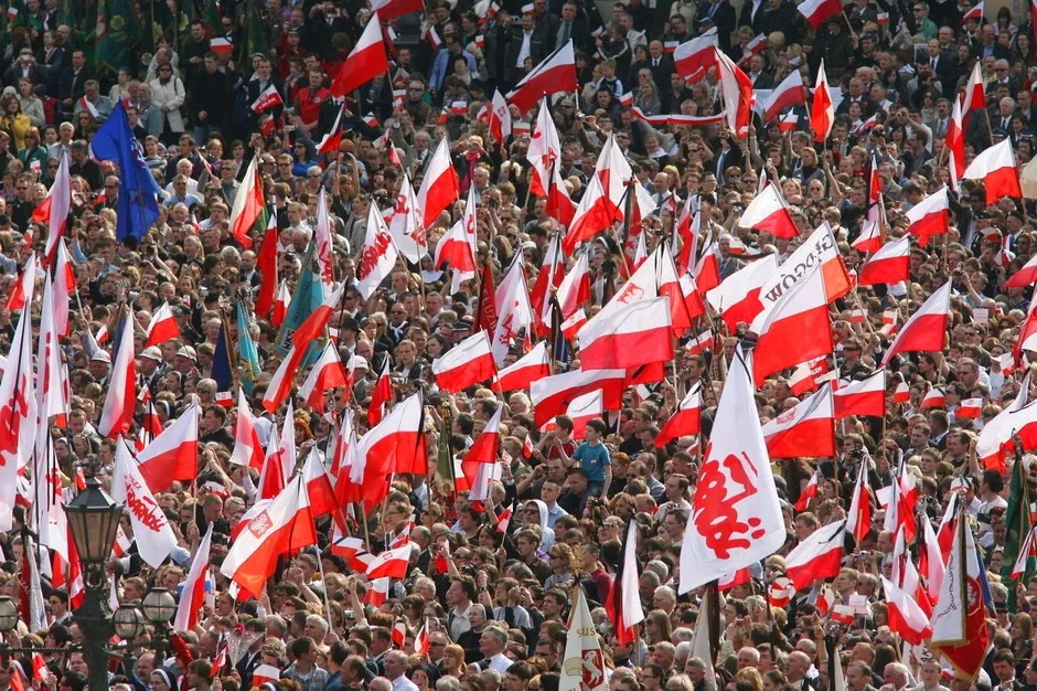 Бесплатная доставка флаг Польши 150x90 см 3x5 футов страны Национальный | Дом и сад