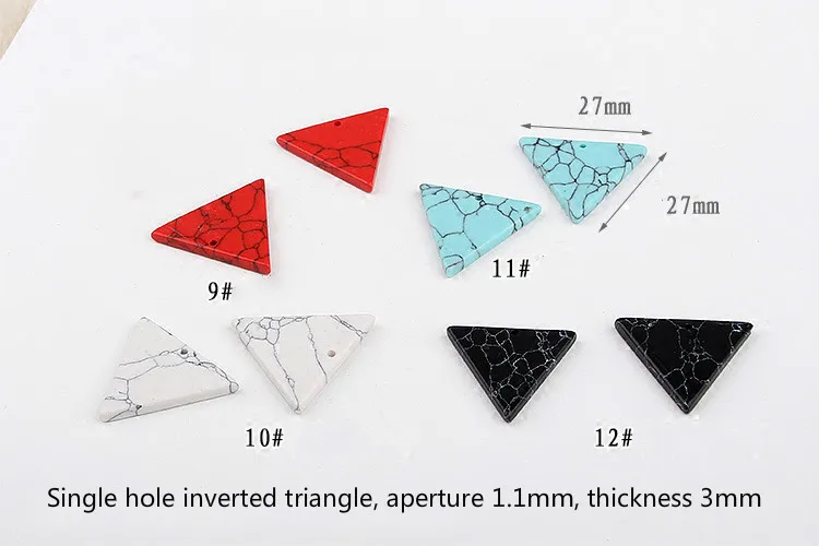 Натуральная белая зеленая красная и черная треугольная сумка из материала с