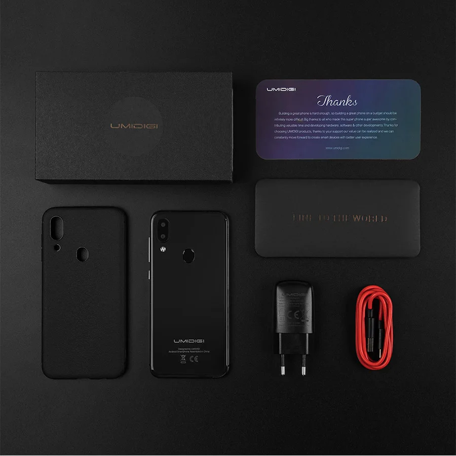UMIDIGI A3 Pro Android 8 1 5 7 ''HD 19:9 полный Экран 3 Гб оперативной памяти 32 встроенной 4 ядра