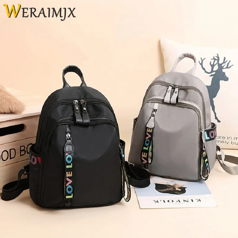 WERAIMJX модный рюкзак большой емкости Mochila Feminina PU кожаная женская сумка 2019 на молнии