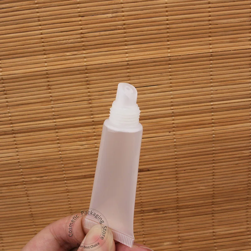 50 шт./лот акция 8 г Пластиковый пустой бальзам для губ в тюбике контейнер женской