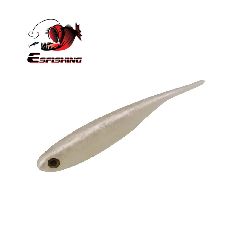 Esfishing 3D приманки для рыбалки, мягкие пластиковые приманки, реалистичные воблеры 10 шт. 7 см/2,8 г, Esfishing I Gloss Shad 2,", воблеры для карпа