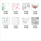 8 стилей 100 шт 6*6 см серьги ожерелье дисплей карты серьги бирки Упаковка карты Аксессуары Ювелирные изделия карты оптом