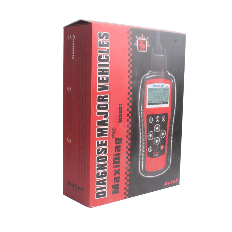2019 A + качество Autel MaxiDiag Pro MD801 4 в 1 OBDII сканера кода (JP701 EU702 US703 FR704) MD 801 автоматический