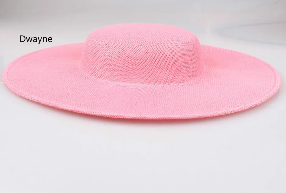 Круглые 30 см Sinamay Hat Base DIY Женские аксессуары для шляп цельные льняные плоские Millinery церковные вечерние головные уборы DIY женские свадебные головные уборы