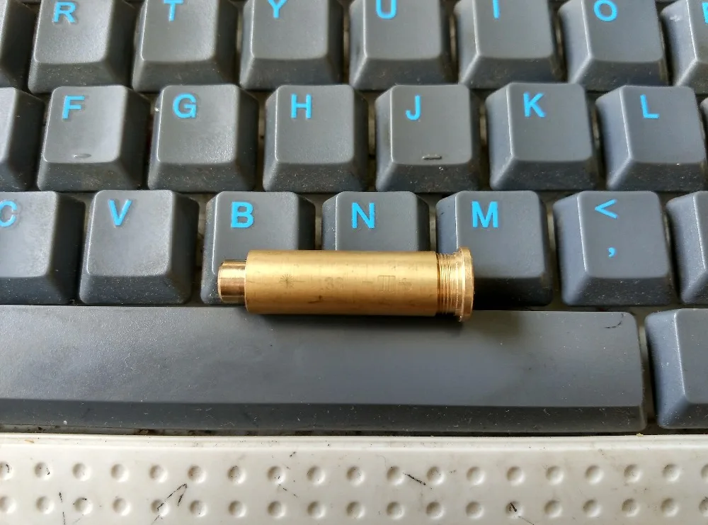 

Red Laser Bore Sight Caliber .38 CAL: 38 Special Cartridge Bore Sighter Hunting Copper