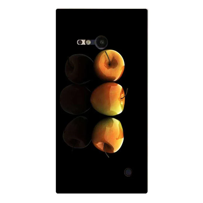 Чехол для Nokia Lumia 730 735 Модный цветочный чехол с мультяшным рисунком жесткие чехлы
