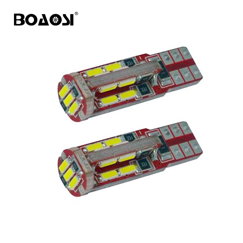 BOAOSI Новое поступление 2 шт. 3014 чип 19SMD T10 светодиодный W5W 168 194 Автомобильный