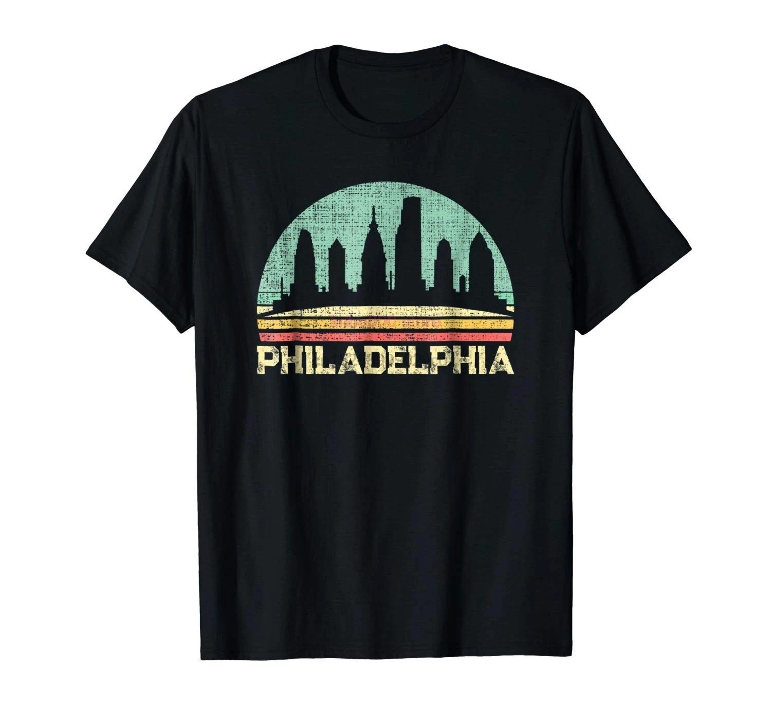 GILDAN брендовая мужская рубашка классическое ретро винтажное Philadelphia City