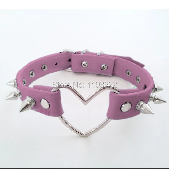 100% ювелирные изделия ручной работы в стиле Харадзюку чокер с большим сердцем