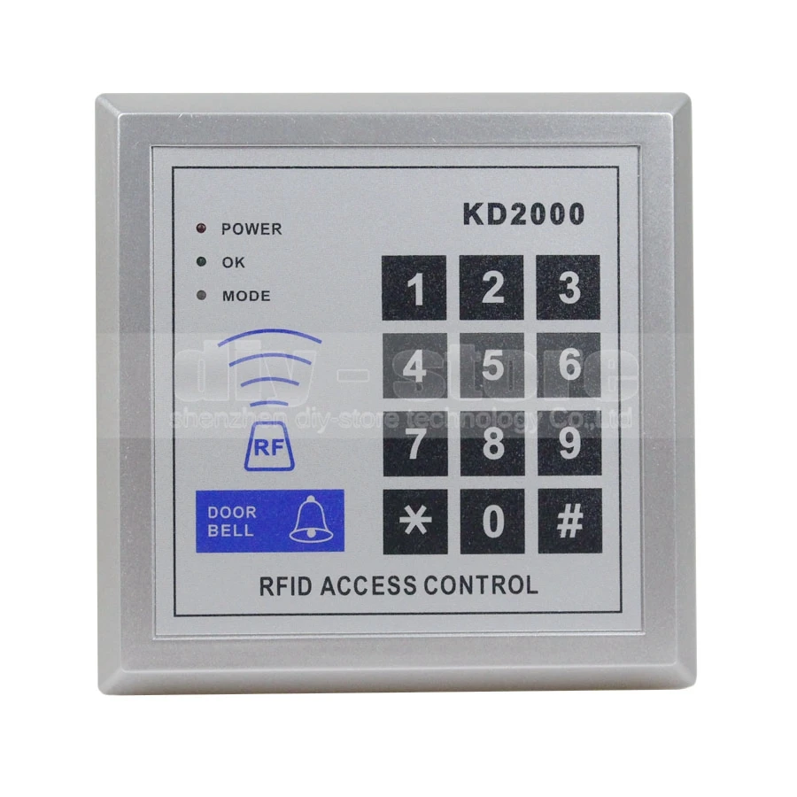 DIYSECUR полный комплект 125 кГц RFID Клавиатура система контроля доступа безопасности +