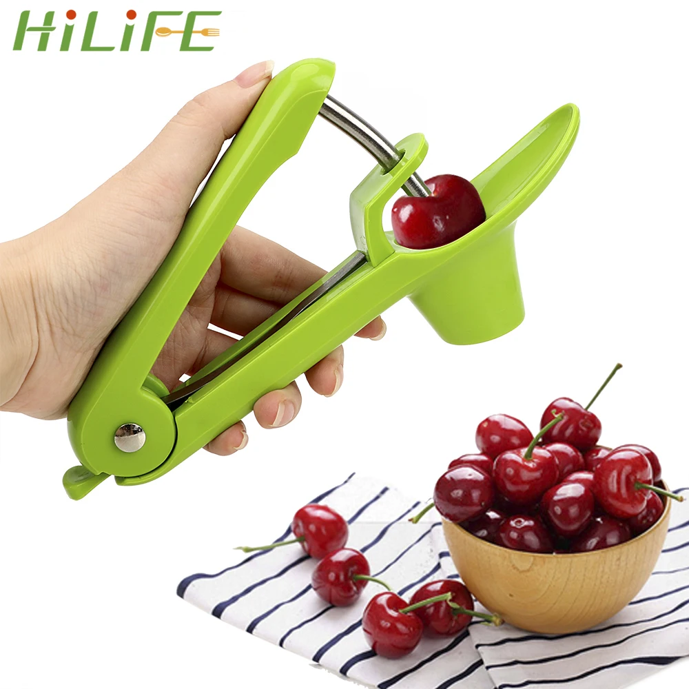 HILIFE пластиковые фрукты гаджеты Инструменты кухонные аксессуары Вишневый Питтер