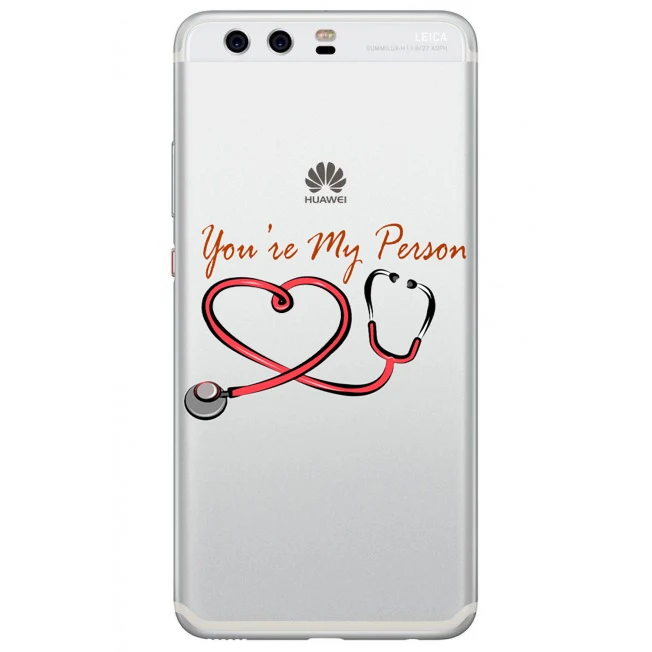 Чехол с надписью "You're My Person", мягкий ТПУ чехол для телефона, чехол для huawei P8 P9 P10 P20 Mate10 20Pro Lite