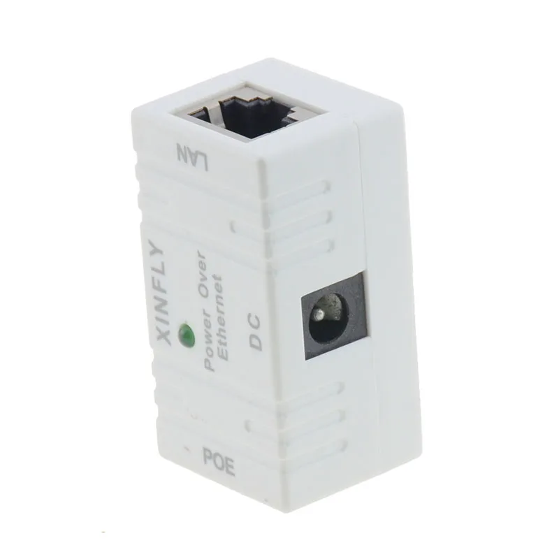 10/100 Mbp Пассивный POE DC мощность по Ethernet RJ-45 инжектор разветвитель настенный