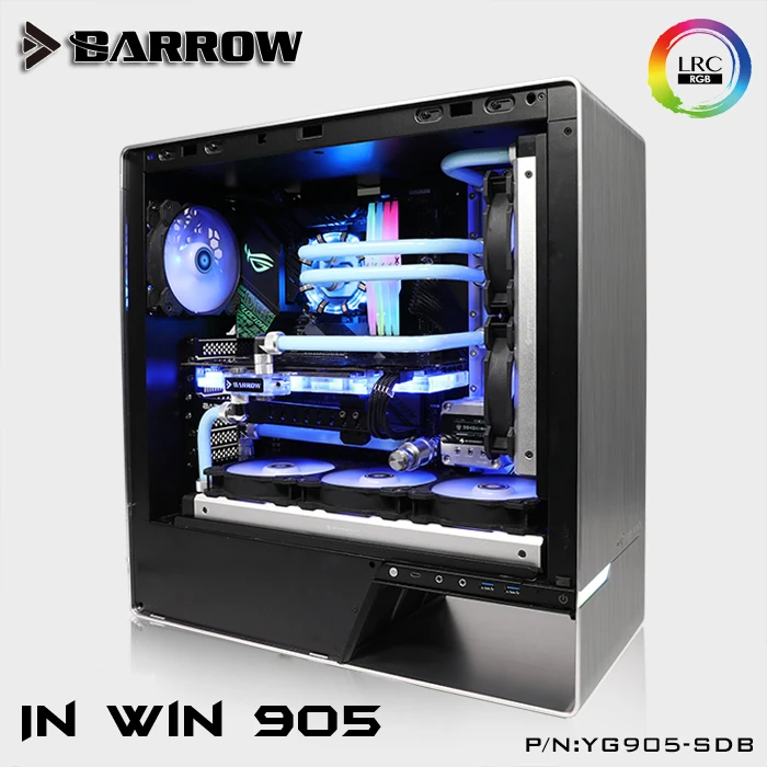 

Barrow YG905-SDB, доски Waterway для In Win 905 чехол для Intel CPU Water Block & Single GPU Building