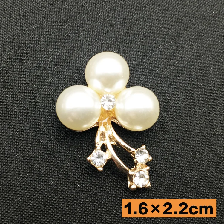 

hot sale flatback flower crystal alloy buttons rhinestone metal button gold hair Jewelry accessories Free Shipping