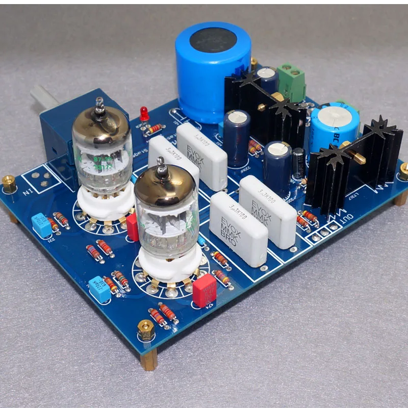 Матисса предусилитель с трубкой GE5670 x2pcs трубки preamplifer комплект WLX|tube preamplifier|kit