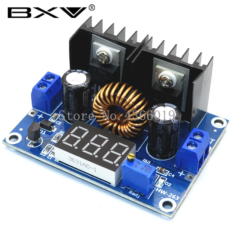 Φ DC 4 40V 8A 200W модуль регулятора напряжения Цифровой PWM Регулируемый понижающий