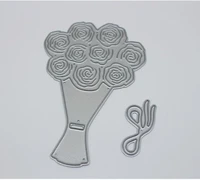 yinise 642 rose metal cutting dies for scrapbooking stencils diy album cards decoration embossing folder craft die cuts cutter