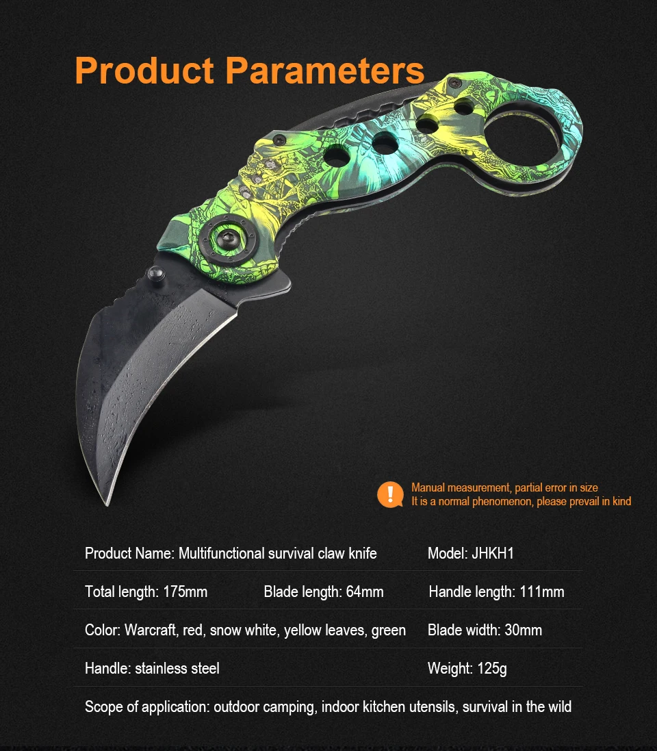 JelBo мини охотничий нож Мульти портативный карманный для самозащиты Karambit тактический нож для кемпинга выживания нож из нержавеющей стали инструменты