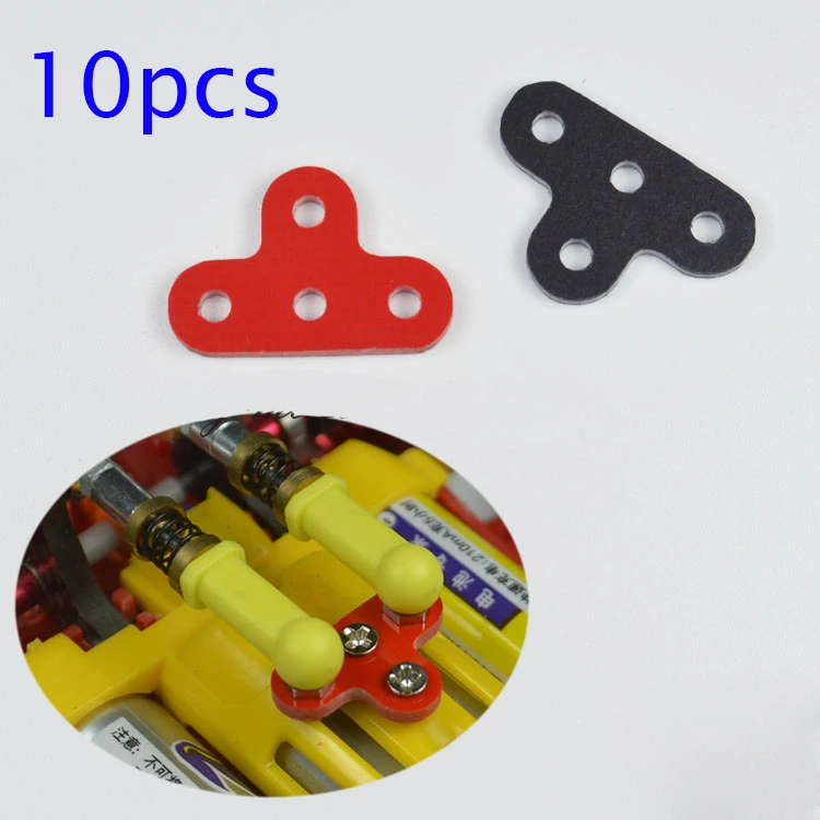 10 шт. Высокопрочное стекловолокно три точки мини пластина MA шасси Подвески