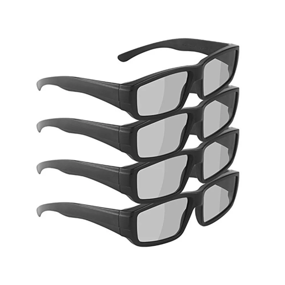 4 шт. набор для всей семьи 3D очки с линейной поляризацией 45/135 градусов Imax|3d imax