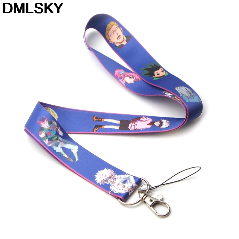DMLSKY HUNTERxHUNTER аниме бейдж со шнурком ID Lanyards/телефонная веревка/Key нашейные ремешки Ремешки M3291