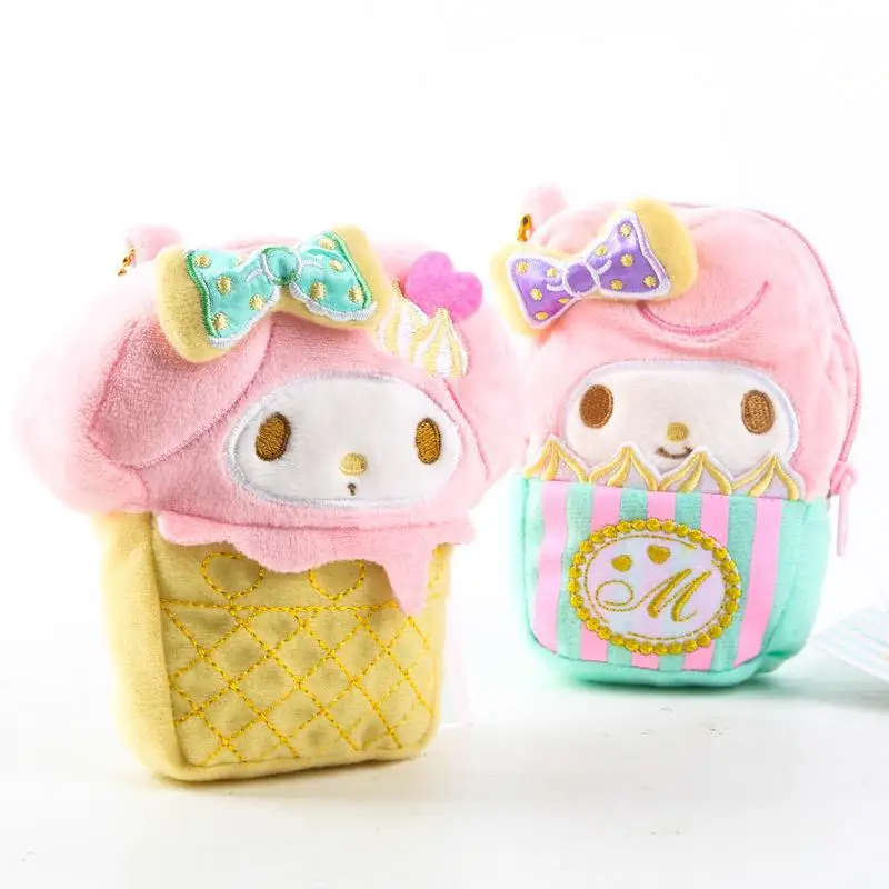 Милый мультфильм Mymelody мороженое плюшевая игрушка кукла My Melody бусы подвеска