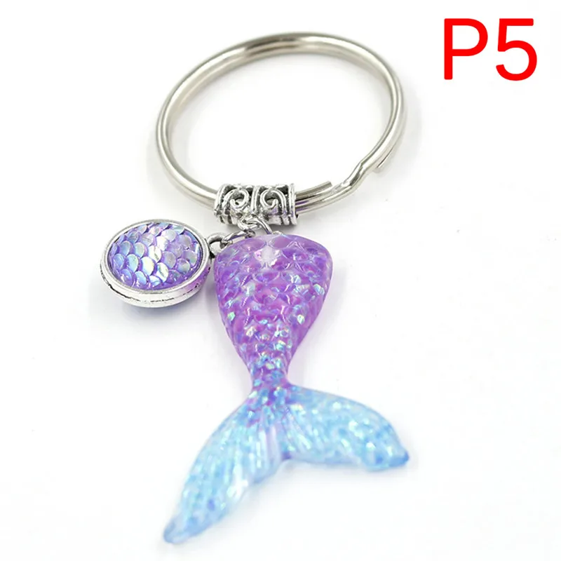 

Mermaid Tail Kids Keychain Sequins Keyring Decorative Pendants For Women Bags Car Key Phone Accessories Wedding Party Mom Gifts