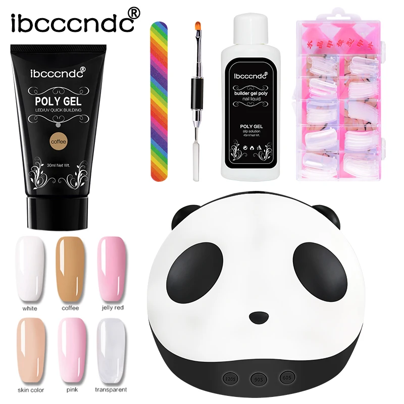 Ibcccndc УФ светодиодный набор для сушки ногтей гелевого маникюра наращивание