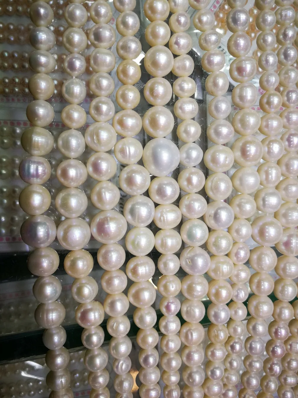 Натуральный пресноводный жемчуг 6x12 мм БЕЛЫЙ ЖЕМЧУЖИНА барокко бусины россыпью в