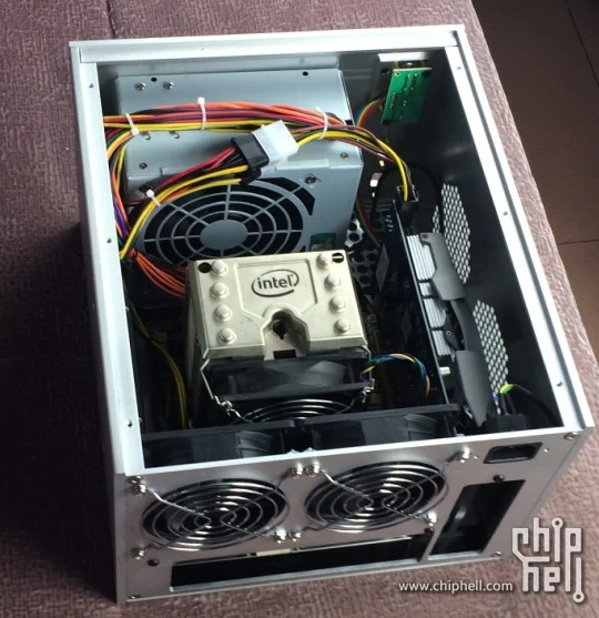 Чехол BZ17 ITX для компьютера алюминиевый материал CNC компьютерное шасси усилитель