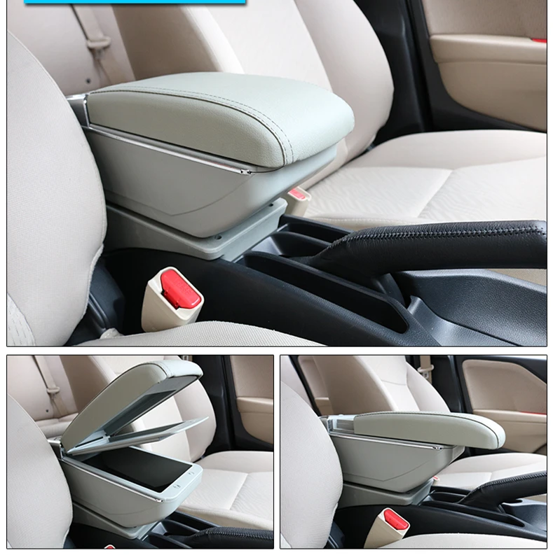 Для Honda City особый подлокотник коробка для хранения подстаканник Опора под локоть