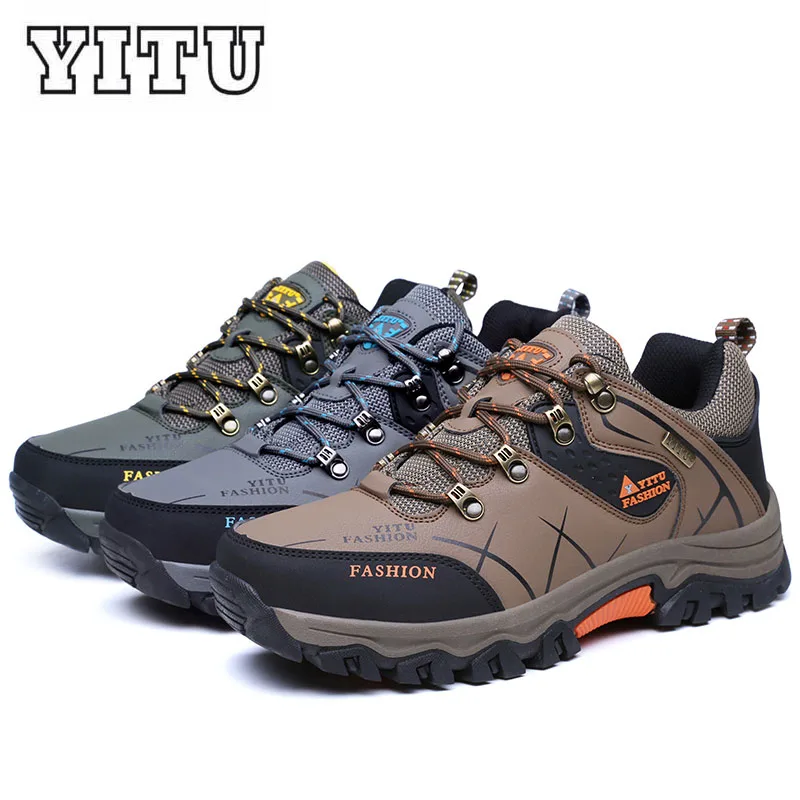 Мужская походная обувь профессиональная альпинистская водонепроницаемые