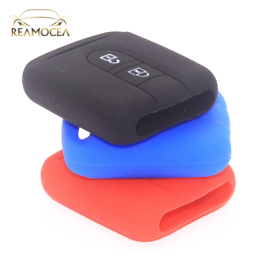 Reamocea 2 Button Remote Key Silicone Cover Fit for Nissan Almera Cabstar Micra Navara Note NV200 M20M Patrol Y61 Qashqai J10 | Автомобили