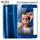 Закаленное стекло 2.5D для Huawei honor 9 Lite, Защитная пленка для экрана с полным покрытием, серый, для Huawei honor 9