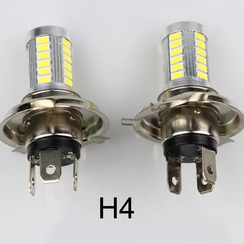 Автомобильный H8 H11 led 9005 9006 h4 h7 5630 33SMD противотуманная фара 1156 1157 дневные ходовые огни светильник лампы поворот Парковка лампы 12V