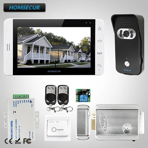 Видеодомофон HOMSECUR 7 &quotвидеодомофон + монитор для квартиры: L3: камера с функцией
