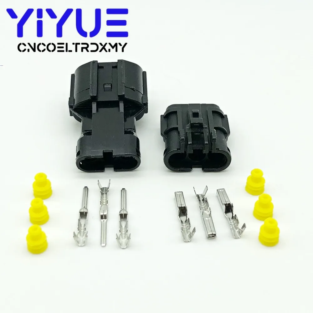 Гнездовой и штырьковый водонепроницаемый электрический соединитель для