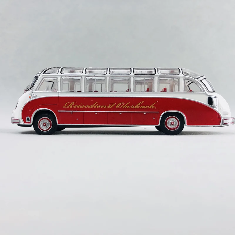 1/76 Ретро моделирование Кейт Bauer SETRA S8 1951 коллекция Дисплей модель автобуса сплав