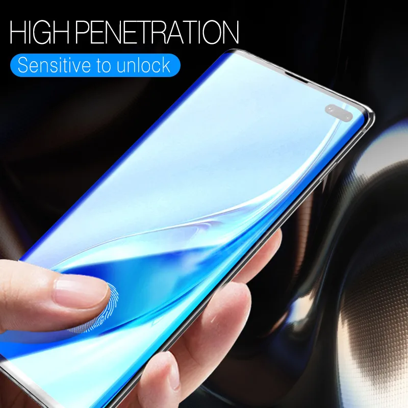3D изогнутые с обмоткой эластичной пленкой для samsung Galaxy S10 S8 S9 плюс записная книжка